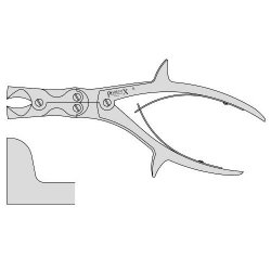 Tudor Edwards Rib Shears Compound Action For Posterior End Of Ribs 250mm  PH644685