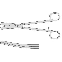 Lorenz Bandage Scissor With Slight Curved Blades 230mm