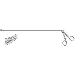 Yeoman Rectal Biopsy Forceps With Crocodile Action Basket And Punch Jaw Action 400mm Effective Shaft Length Used Through Sigmoidoscope
