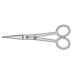 Nurses Scissors For Dissecting Open Shanks 130mm Straight (Pack of 10)