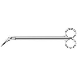 Pott Smith Scissors Angled To Side At 45 Deg 190mm Angled