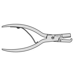 Umbilical Cord Clamp And Cutter With Spring Action 130mm Straight