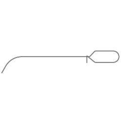 Guyon Catheter Introducer Curved With A 2mm Diameter Tip 430mm