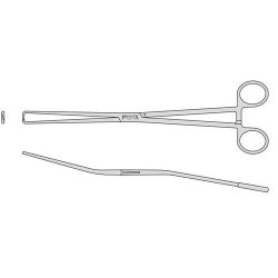 Duplay Vulsellum Forceps 1 Into 1 Teeth And A Screw Joint 280mm Curved
