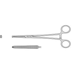 Chelsea Hysterectomy Clamp Straight With 1 Into 2 Teeth And A Box Joint 200mm Straight 200mm Straight