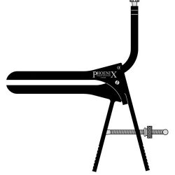 Winterton Vaginal Speculum With Smoke Tube And Black Finish