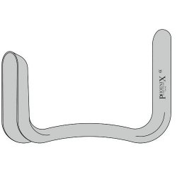 St Georges Pattern Vaginal Speculum Double Ended 100mm x 25mm And 120mm x 30mm