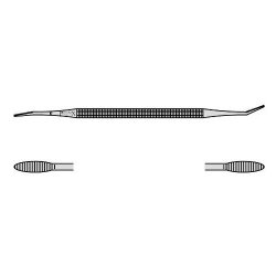 Blacks File With A Double Ended Course Cut 140mm (Pack of 10)
