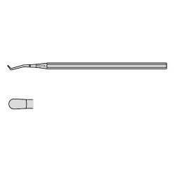 Double Ended Swan Neck Probe With Round / Spoon Head 155mm Angled ...