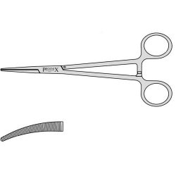 Birkett Artery Forceps With Box Joint 180mm Curved