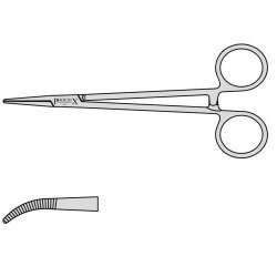 Cairn Artery Forceps With Box Joint 145mm Curved