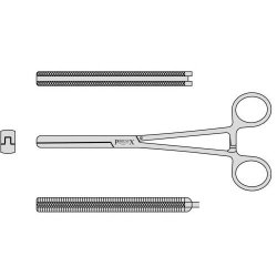 Fergusson Angiotribe Artery Forceps With Box Joint 200mm Straight