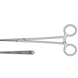 Heiss Artery Forceps With Box Joint 200mm Straight