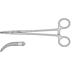 Sawtell Artery Forceps With Box Joint 180mm Curved