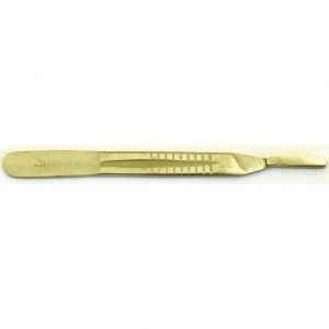 Baron Hexagonal Scalpel Handle (Barron) Straight | Health and Care