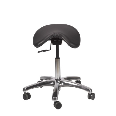 BetterPosture BP1465 Black Ergonomic Saddle Chair