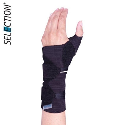 Allard Selection Rigid Black Left Wrist Support