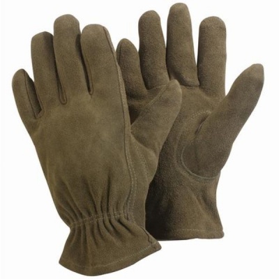 Briers Olive Premium Suede Gardening Gloves