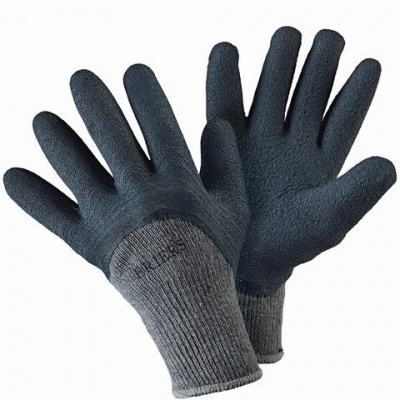 Briers Large Oxford Blue Grip Thermal Gardening Gloves
