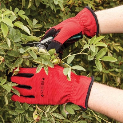 Briers Red Advanced Flex and Protect Padded Gardening Gloves