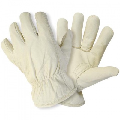 Briers Ultimate Lined Thorn-Resistant Cream Leather Gardening Gloves