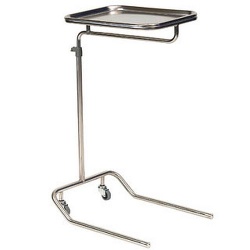 Bristol Maid Variable Height Mayo Instrument Table