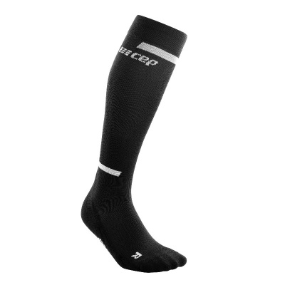 CEP Long Black Compression Running Socks For Men