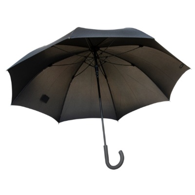 Gentleman's Black Crook and Canopy Umbrella