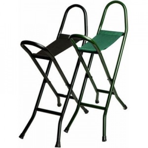 Green Canvas Folding Seat Stick