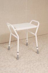 Shower Stool With Handles