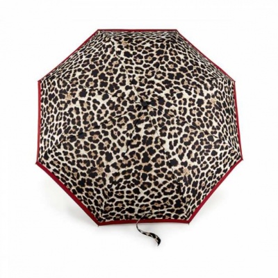 Fulton Minilite 2 Foldable Umbrella (Lustrous Leopard)