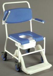 Mobile Shower Commode Chair