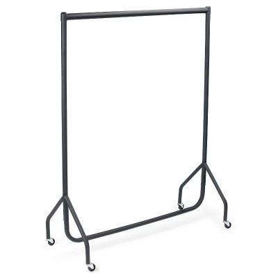 MIP 4ft Clothes Hanging Rail with Wheels