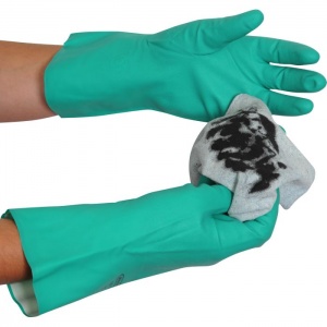 UCi Nitra-NL15 Nitrile Chemical Handling Gloves (Pack of 10 Pairs)