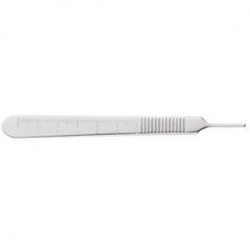 Baron Hexagonal Scalpel Handle (Barron) Straight | Health and Care