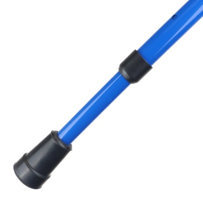 Ossenberg Crutch Handle Adjustable Blue Walking Stick for Arthritis (Left Hand)