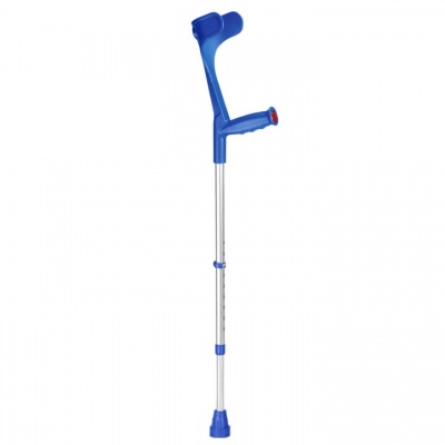 Ossenberg Classic Blue Adjustable Open-Cuff Crutch