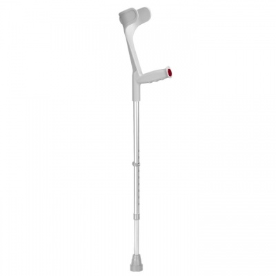 Ossenberg Classic Grey Adjustable Open-Cuff Crutch