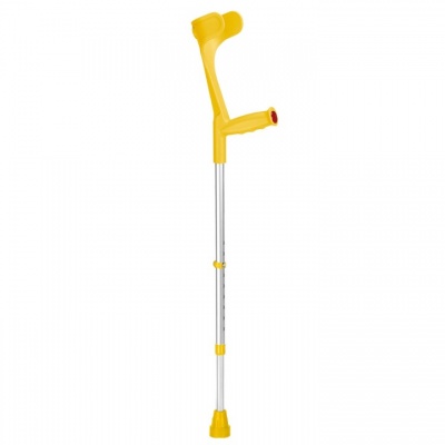 Ossenberg Classic Yellow Adjustable Open-Cuff Crutch