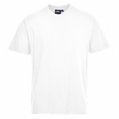 Portwest B195 White Breathable Cotton T-Shirt