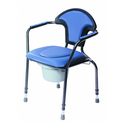 Potty with Lid and Handle for Luxury Commode Chair