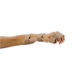 Rolyan Pre-Formed Resting Pan Mitt Splint with Strapping