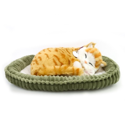 Precious Petzzz Ginger Tabby Battery Operated Toy Cat