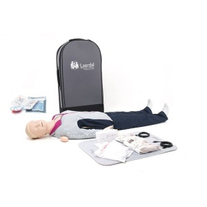 Laerdal Resusci Anne QCPR AED Mannequin (Full Body in Trolley Suitcase)