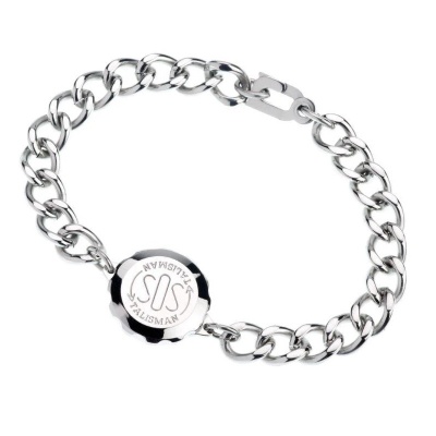 SOS Talisman Gents Stainless Steel Medical ID Bracelet