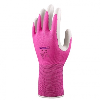 Showa Floreo 370 Ladies Grip and Water-Resistant Pink Gardening Gloves