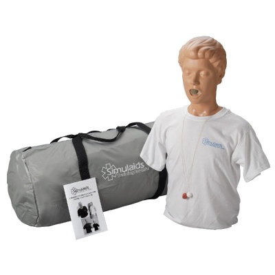 Simulaids CPR Resuscitation Adult Choking Manikin