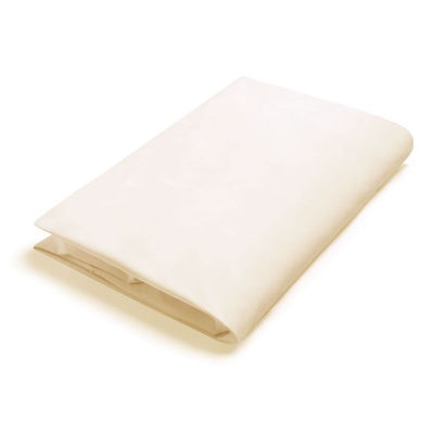 SleepKnit Poly Cotton Envelope End Cream Pillowcase (50 x 75cm)