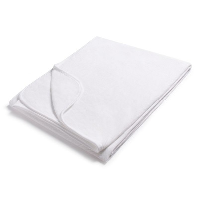 SleepKnit Poly Cotton Envelope End White Pillowcase white