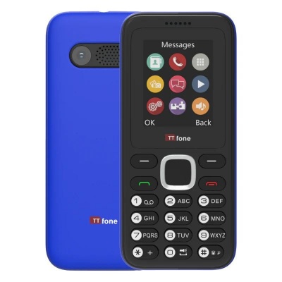 TTfone TT150 Dual SIM 2G Emergency Mobile Phone (Blue)